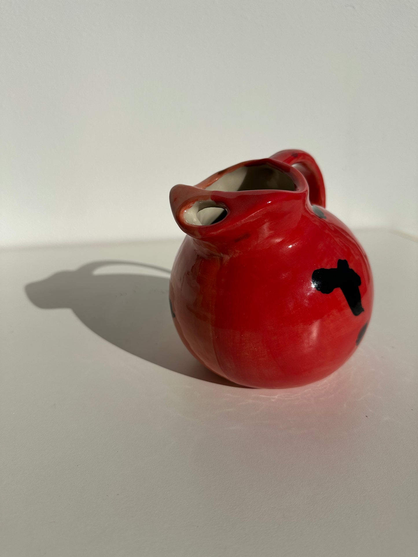 Red Two Tone Pitcher