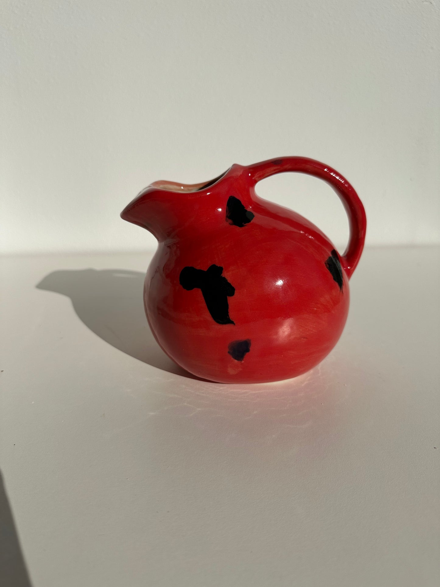 Red Two Tone Pitcher