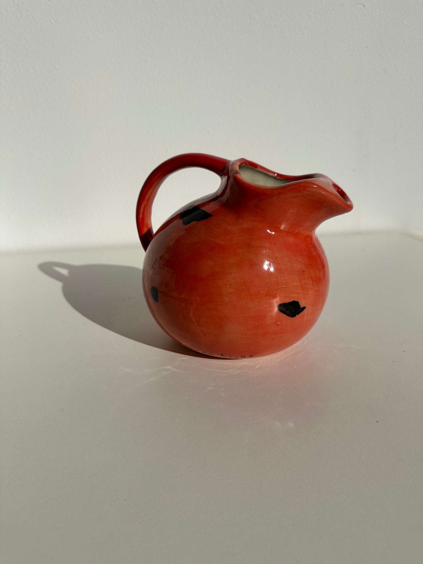 Red Two Tone Pitcher