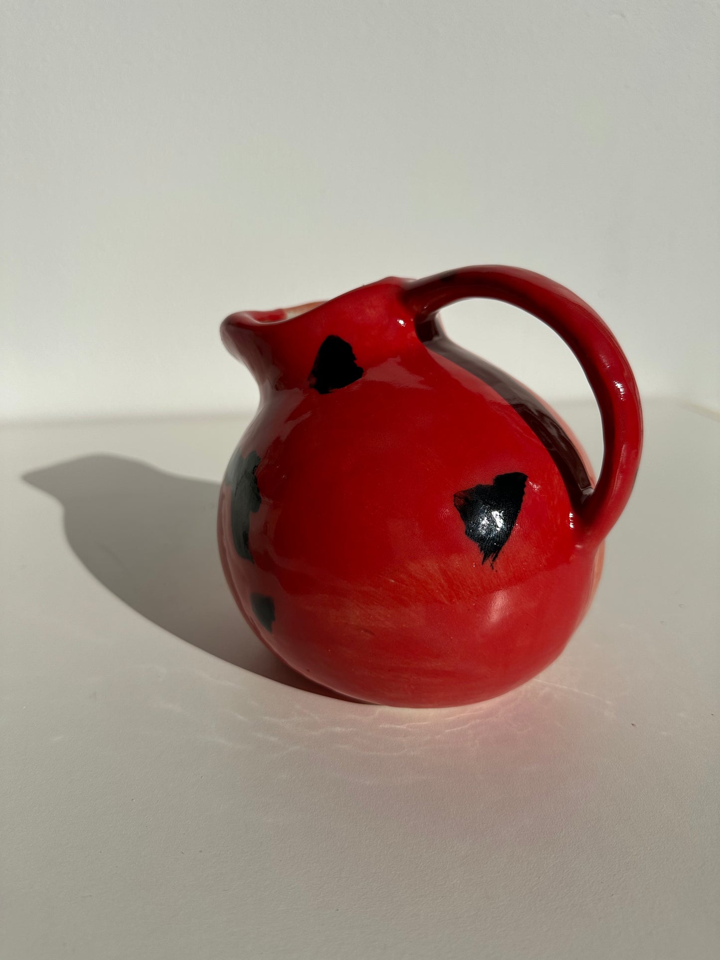 Red Two Tone Pitcher